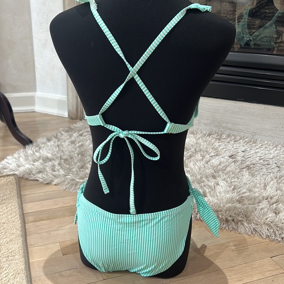 Bas De Bikini Xhilaration Taille S - Dentelle Rose/pêche - Neuf Avec étiquettes - Parfait Pour L'été